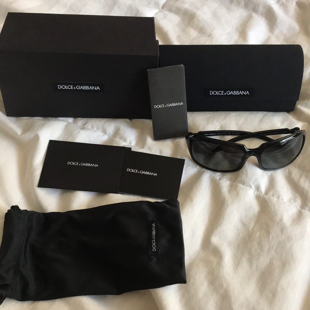 Dolce & Gabbana new! Unisex black glasses